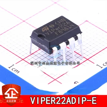 10 adet Yeni ve orijinal VIPER22ADIP-E DIP-8 Ekran baskı: VIPER22A Anahtarlama güç besleme çipi VIPER22ADIP-E DIP8 VIPER22A