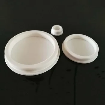 1 ADET 31.3 mm-201.5 mm Mühür Stoper PVC boru tapası Beyaz Silikon Kauçuk T Tipi Uç Delik Kapakları Ekler Fişler Su Geçirmez tozluk