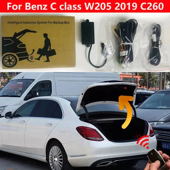 Araba Gövde Açılış Benz C sınıfı İçin W205 2019 C260 Kuyruk kutusu Ayak tekme Sensörü Akıllı Kuyruk Kapısı Asansör Güç Elektrikli Bagaj Kapağı