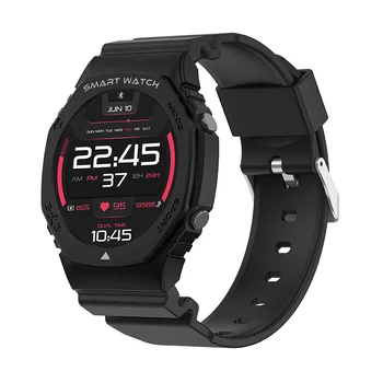 Akıllı saat 1.28 inç HD Ekran Bluetooth Çağrı Ses Asistanı nabız monitörü IP67 Su Geçirmez Spor Smartwatch Erkekler Kadınlar İçin