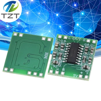 TZT PAM8403 Süper mini dijital amplifikatör kurulu 2 * 3W D Sınıfı dijital amplifikatör kurulu verimli 2.5 ila 5V USB güç kaynağı