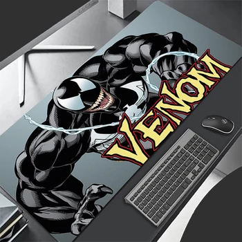 Marvel Venom HD Özel Büyük Mousepad XXL Dizüstü Bilgisayar Dayanıklı Anime Yumuşak Masa Mat Klavye Oyun Kauçuk Anti Kayma Mouse Pad