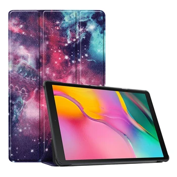 Tri-fold Standı Kapak Samsung Galaxy Tab için A7 Lite 8.7 İnç Samsung SM-T220 SM-T225 Kılıfı