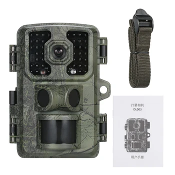 Takip kamerası 16MP 4K Su Geçirmez Oyun Avcılık Kamera Gece Görüş Yaban Hayatı İzleme Avcılık