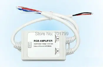 IP67 Su Geçirmez LED RGB Amplifikatör; DC12 - 24V giriş; 4A * 3CH çıkış