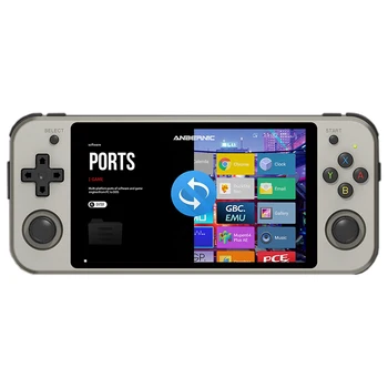 128GB RG552 Retro konsol video oyunu PS1 PSP ve çift Android Bağlantıları Wi-Fi çevrimiçi kutu oyun cep