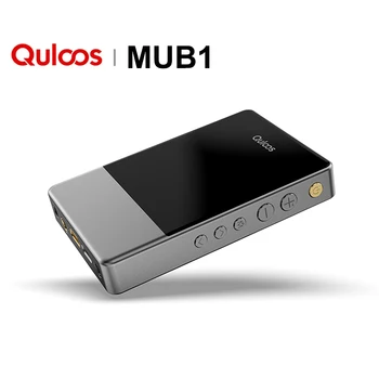 QULOOS MUB1 Bluetooth Taşınabilir USB DAC kulaklık amplifikatörü AMP 4 * cs43131 Cips Süper Yüksek Kazanç PCM384 DSD256 LDAC / APTX 3.5 / 4.4 mm