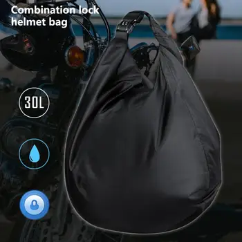 Kask Sırt Çantası Yararlı Oxford Kumaş Katlanabilir Motosiklet Kask saklama çantası Açık Bisiklet Kask Çantası Kask Çantası