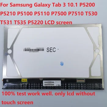 10.1 inç 1280×800 LVDS LCD ekran EKRAN samsung için yedek P5100 P5110 P5200 P5210 T530 T531 P7500 LTL101AL06-003