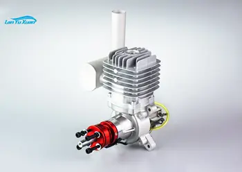 RCGF 61cc yan egzoz benzinli model Huaboluo karbüratörlü motor üreticisi doğrudan satış