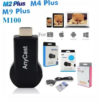 Dongle M2PLUS M4 M12 M9Plus M100 G2 Anycast Ezcast Miracast AirPlay Hdmı 4 K TV çubuk mini PC Wifi Ekran Almak İçin Android A210