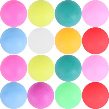 150 Adet Renkli Masa Tenisi Mini Piyango Topları Parti Etkinliği Sahne Oyunu Plastik Çubuk