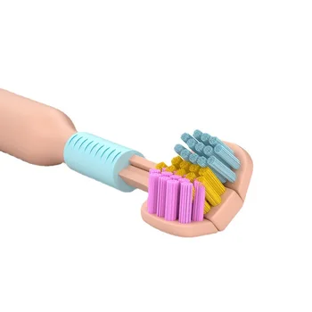 Üç Taraflı Diş Fırçası Yumuşak Kıl Diş Fırçası Ultra İnce Yumuşak Diş Fırçası Ağız Bakımı Güvenlik Diş Fırçası Ağız Sağlığı Temizleyici