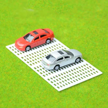 Diorama Kitleri Ölçekli 1:100 1:150 1: 200 Minyatür Otopark Modeli ABS Parkade Malzemeleri Dıy Kum Masa Sahne Düzeni