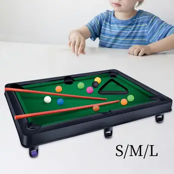 Mini Taşınabilir bilardo masası Seti Minyatür Bilardo Snooker oyuncak seti Masa Oyunu Oyun Topları Oyun Seti Eğitim Oyuncaklar Çocuklar Hediye