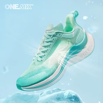ONEMIX 2023 Yaz Sonbahar koşu ayakkabıları Erkekler için Hafif Tasarım Hızlı kuru Maraton Şok Emme Desteği Erkek Spor Ayakkabı