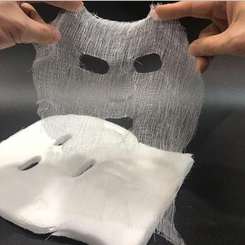 Gazlı bez Güzellik Salonu yumuşak maske Uygulayın güzellik gazlı bez blok tek kullanımlık maske özel yüz maskesi cilt yönetimi yumuşak maske
