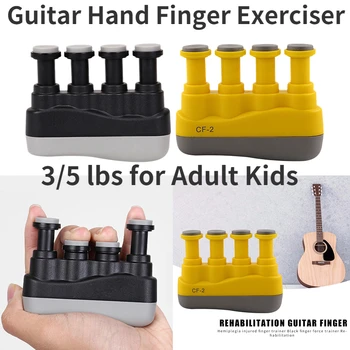 3lbs 5lbs Gitar El Parmak Egzersiz Kavrama Gücü Eğitmen Gitar Bas Piyano Parmak Hassasiyet Güçlendirici çocuklar için Yetişkin