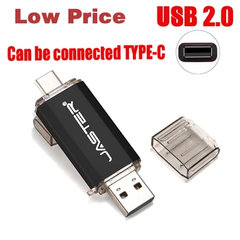2 İn 1 Bağlanabilir TİP-C OTG USB flash sürücü Ücretsiz LOGO Yüksek Hız Seçin 3.0 Düşük Fiyat Seçin 2.0 Kalem Sürücüler 4GB 8GB 16GB