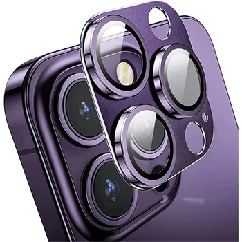 Kamera Lens Koruyucu Cam iPhone 14 13 Pro Max 13 Mini 14 Artı Arka Lens Tam Kapak Koruyucu Film
