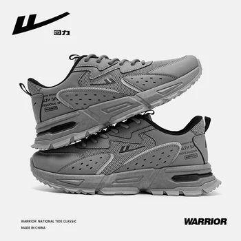 Savaşçı Marka sneaker Erkek Platformu spor ayakkabı Dikiş Yumru Haritalama Hafif anti-skid Koşu Tırmanma İş Güvenliği Ayakkabısı