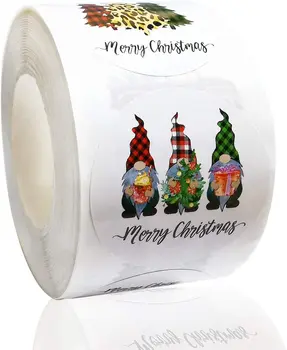 50-500 adet Noel Merry Holiday Dekoratif Hediye DIY Bisküvi Yazma Serisi yapışkan çıkartmalar