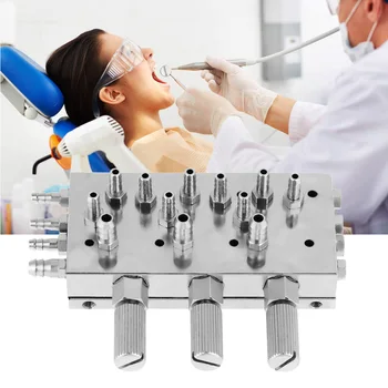 1 Adet Metal Su Diyafram Membran Vana 3 İn 1 dişçi sandalyesi vana kontrolü Aksesuarı Diş Laboratuvarı dişçi sandalyesi Tedarik Vanası