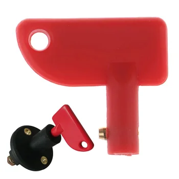 Pil ana şalter Yedek Anahtar Çapı 10 mm ABS Plastik İzolatör Anahtarı Evrensel Anahtar Pil Anahtarı Tekne Anahtarı Anahtarı