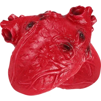 2 Adet Cadılar Bayramı Dekorasyon Simüle Kalpler Modeli Süslemeleri Sahte Vinil Organ
