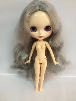 Karışık gri Saç ortak vücut Çıplak blyth Doll, Fabrika bebek