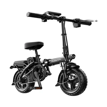 Toptan çin ucuz fiyat 48v 250w 22ah lityum pil katlanır elektrikli şehir bisikleti