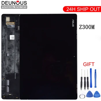 Yeni 10.1 inç ASUS ZenPad 10 Z300M P00C lcd ekran dokunmatik ekranlı sayısallaştırıcı grup Yedek Çerçeve