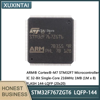 5 Adet / grup Yeni Orijinal STM32F767ZGT6 STM32F767 Mikrodenetleyici IC 32-Bit Tek Çekirdekli 216 MHz 1 MB (1 M x 8) FLAŞ 144-LQFP (20x20)