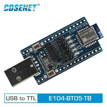 USB TTL Test Kurulu TLSR8266 2.4 GHz BLE4. 2 UART Kablosuz Alıcı Modülü CDSENET E104-BT05TB Bluetooth Verici Alıcı