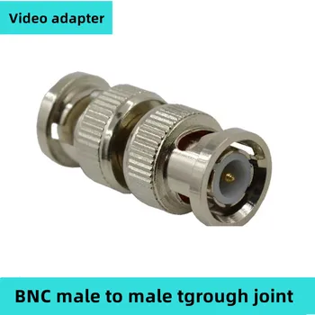 10 ADET BNC konektörü Q9 düz çift taraflı BNC erkek adaptör BNC çift yönlü erkek BNC erkek adaptör