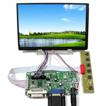 DVI VGA LCD kontrol panosu İle 7 