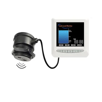 Akıllı TLC-2101 RS485 su geçirmez IP67 Sürekli zaman göstergesi ultrasonik yağ seviyesi monitörü