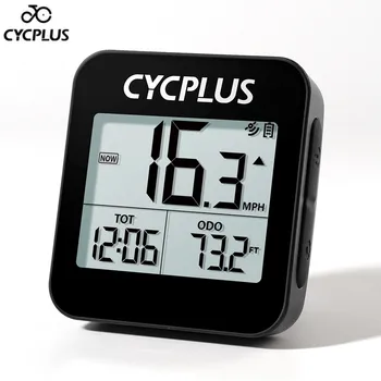 CYCPLUS Kablosuz Kronometre GPS Bisiklet Bilgisayar Su Geçirmez IPX6 Bisiklet Kilometre Sayacı Bisiklet Aksesuarları
