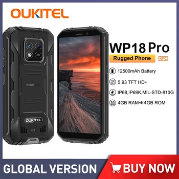 Dünya Prömiyeri Oukıtel güçlendirilmiş akıllı telefon 12500mAh 5.93 
