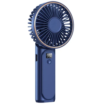 El fanı, 3600mAh Taşınabilir Fan Mini Fan, 6 Hız Ayarlanabilir, Küçük Kişisel Fan, Katlanabilir Mini masa fanı