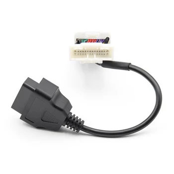 En iyi Kalite 16pin Araç Teşhis Aracı Uzatma Kablosu OBD2 Konnektör Adaptörü İçin Latst Modeli Yeni Sürüm İyi Geribildirim