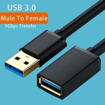 USB3. 0 Hızlı Uzatma Kablosu Akıllı TV İçin PS4 Xbox One SSD USB USB uzatma kablosu Veri Kablosu Mini USB3. 0 2.0 Uzatma Kablosu