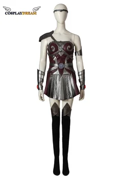 Erkek Sezon 1 Cosplay Kostüm Kraliçe Maeve Rol yapma Savaş Kıyafet Fantezi Cadılar Bayramı Karnaval Giyim Botları