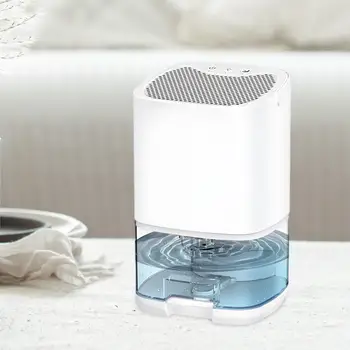 Küçük Nem Kompakt Otomatik Kapanma gece ışıkları ile sessiz mini nem giderici Dolap Yatak Odası çamaşır dolabı bodrum