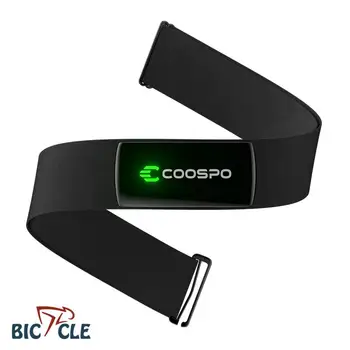 COOSPO H9Z Şarj Edilebilir nabız monitörü göğüs kemeri İK Sensörü HRM Bluetooth5. 0 ANT+ IP67Waterproof Kullanımı Garmin/Wahoo / Zwift