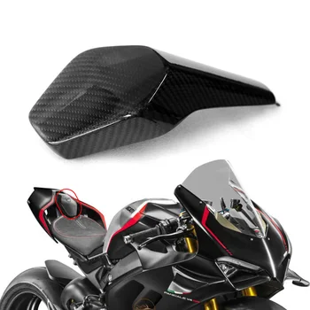 100 % Karbon Fiber Küçük klozet kapağı Motosiklet Modifikasyon Aksesuarları Kiti Ducati Panigale V4 V4S V4R Streetfighter V4 V4S