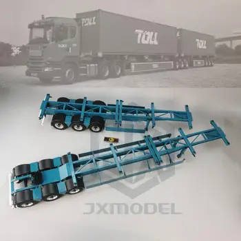 JXMODEL ÜCRETLİ traktör süper uzun römork konteyner 1/14 Tamiya Rc Kamyon Römork Damperli Scania Man Actros Volvo Araba Parçaları