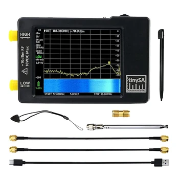 Tinysa Spektrum Analizörü MF / HF / VHF UHF Girişi 0.1 MHZ-350 MHZ Ve UHF Girişi 240 MHZ-960 MHZ Sinyal Jeneratörü