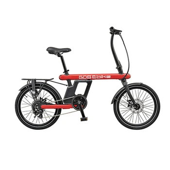 Yetişkinler ve Gençler için 20 inç Katlanabilir Ebike E Bisiklet E-bisiklet Katlanır Elektrikli Bisiklet