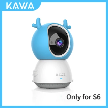 KAWA Extra S6-C bebek Kamerası-Sadece KAWA bebek izleme monitörü S6 ile uyumludur (Sadece Kamera, monitör yok. Ve yalnız çalışmıyor.)